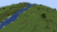 A large plains biome found right at this seed's spawn (Image via Mojang)